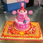 Torta frutta e Peppa Pig